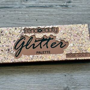 Glitter Eyeshadow Palette - Rose Gold